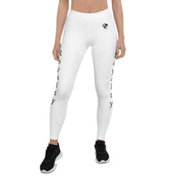 Royalty White Leggings