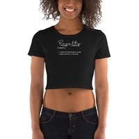 Royalty (WL)-Crop Tee